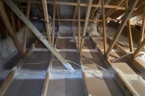 Air sealing attic project complete.